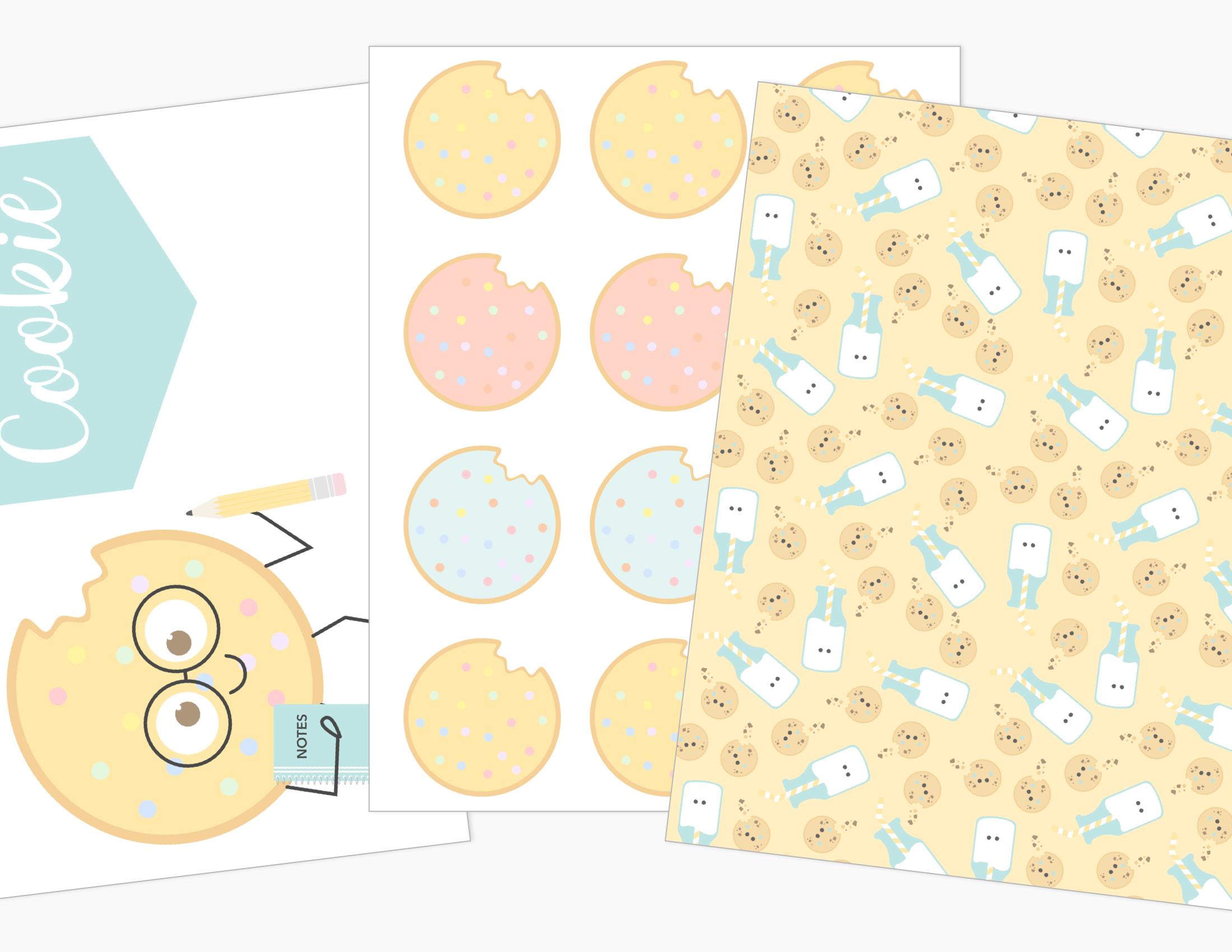 Bakery Printable Dramatic Play Kit